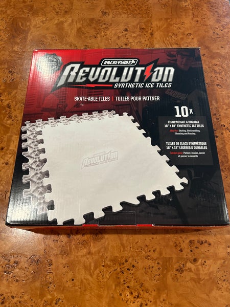 Hockeyshot Revolution synthetic ice tiles 10 pack - Shooting Tile (New)