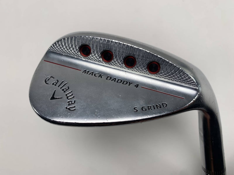 Callaway Mack Daddy 4 Chrome Sand Wedge 56* 10 S-Grind UST Mamiya Recoil F3 RH