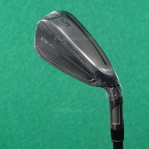 NEW TaylorMade Qi Gunmetal Edition Single 5 Iron Recoil Dart F4 Graphite Stiff