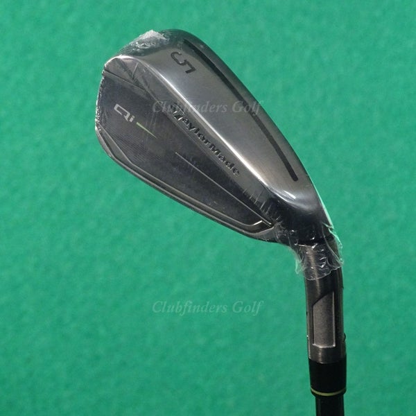 NEW TaylorMade Qi Gunmetal Edition Single 5 Iron Recoil Dart F4 Graphite Stiff