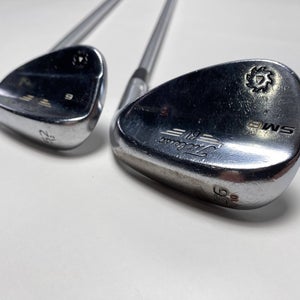 Titleist Vokey SM6 Tour Chrome Wedge Set 52* 12 56* 10 Wedge Steel Mens RH