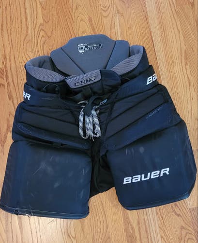 Senior Small Bauer Elite Hockey Goalie Pants (Used)