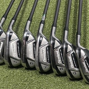 Cleveland Launcher HB Iron Set 4-PW Graphite Miyazaki Regular Flex w/ Covers