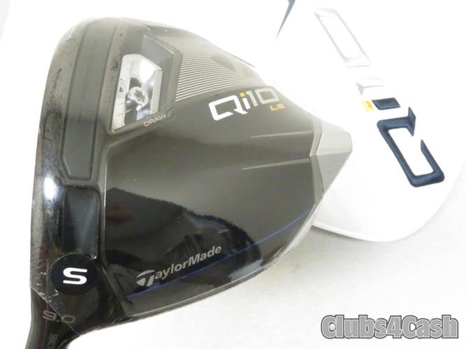 Taylormade Qi10 LS Driver 9 Mitsubishi Tensei AV Limited Blue 65 +HC LEFT  NEW