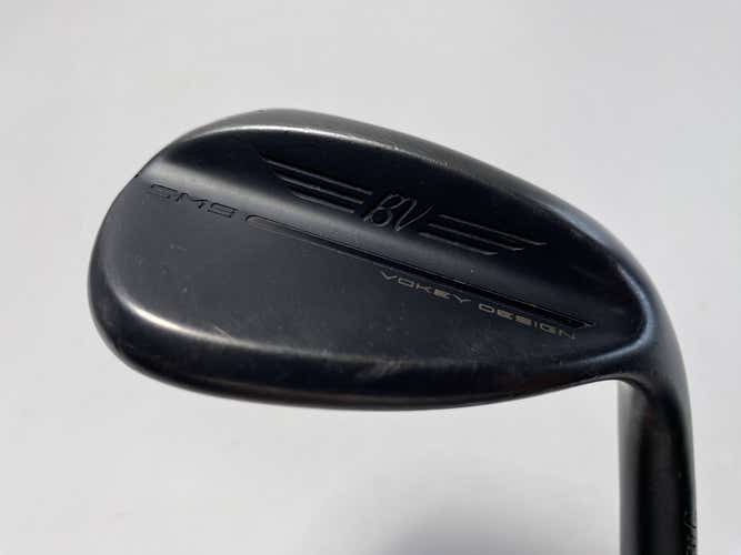 Titleist Vokey SM9 Jet Black Lob Wedge LW 60* 8 Bounce M-Grind Wedge RH