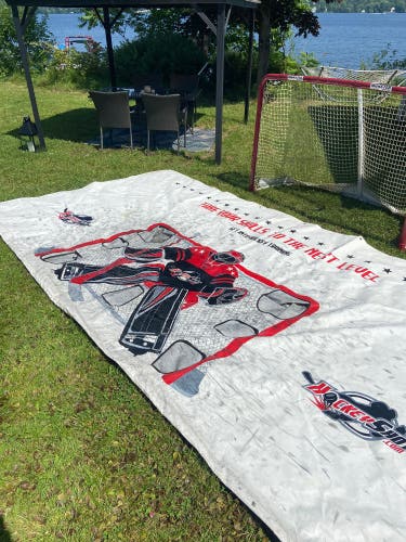 Hockey shot shooting tarp