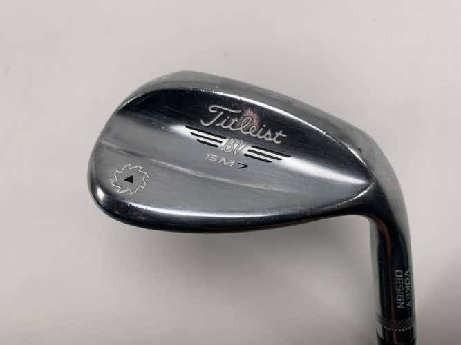 Titleist Vokey SM7 Tour Chrome Lob Wedge LW 60* 12 D-Grind TT DG S300 Wedge RH