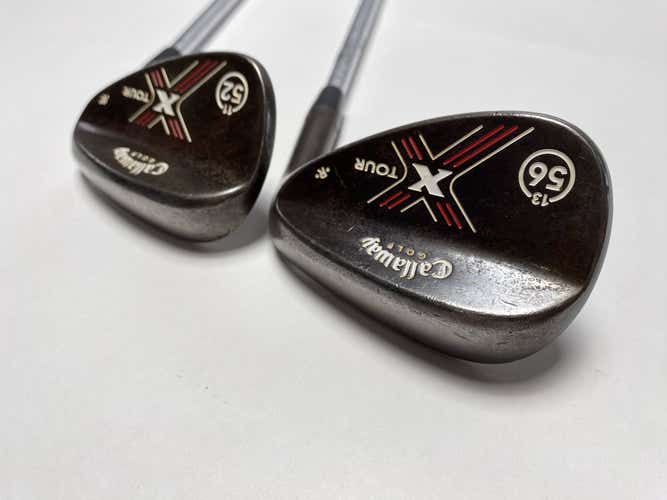 Callaway X Tour Wedge Set 52* 11 
| 56* 13 Wedge Steel Mens RH