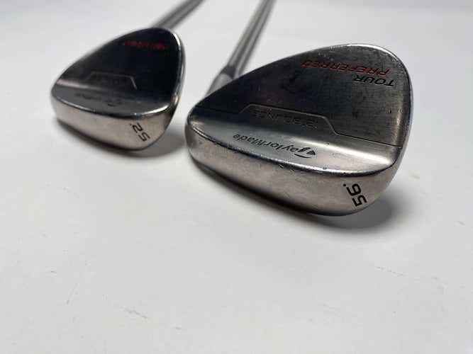 TaylorMade Tour Preferred 2014 Wedge Set 52* 9 56* 12 SteelFiber Regular Mens RH