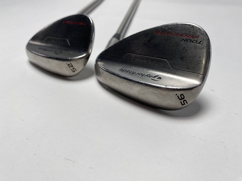 TaylorMade Tour Preferred 2014 Wedge Set 52* 9 56* 12 SteelFiber Regular Mens RH