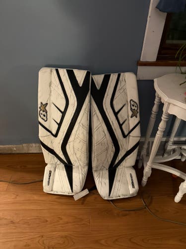 34"  2020 Brian's G-Netik X Goalie Leg Pads  (Used)