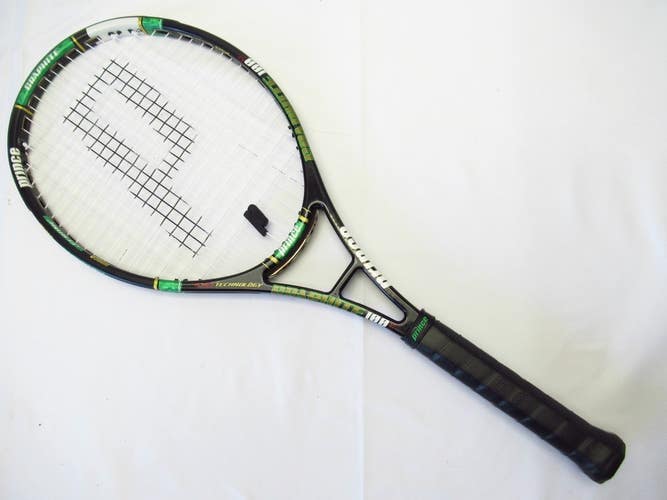 *USED* JDM PRINCE EXO3 GRAPHITE 100T TENNIS RACQUET (4 3/8) FROM A COLLECTOR