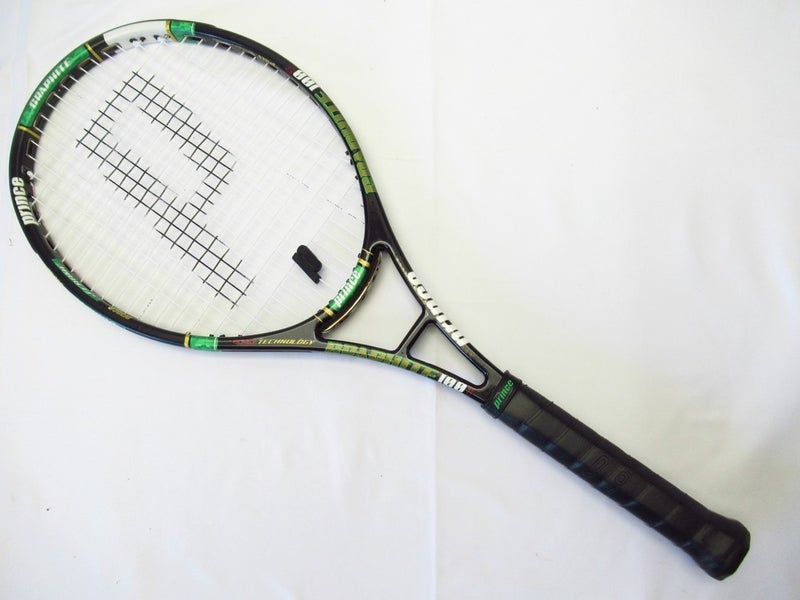*USED* JDM PRINCE EXO3 GRAPHITE 100T TENNIS RACQUET (4 3/8) FROM A COLLECTOR