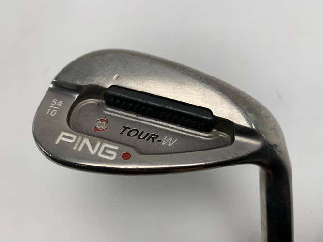 Ping Tour-W Brushed Silver Sand Wedge SW 54* 10 Red Dot AWT Wedge Steel Mens RH