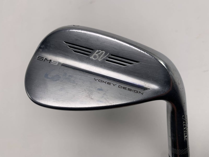 Titleist Vokey SM9 Tour Chrome Gap Wedge GW 52* 8 F-Grind Wedge Steel Mens RH