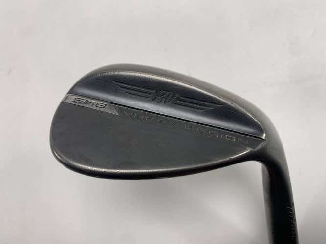 Titleist Vokey SM8 Jet Black Lob Wedge LW 60* 10 S-Grind Wedge Steel Mens RH