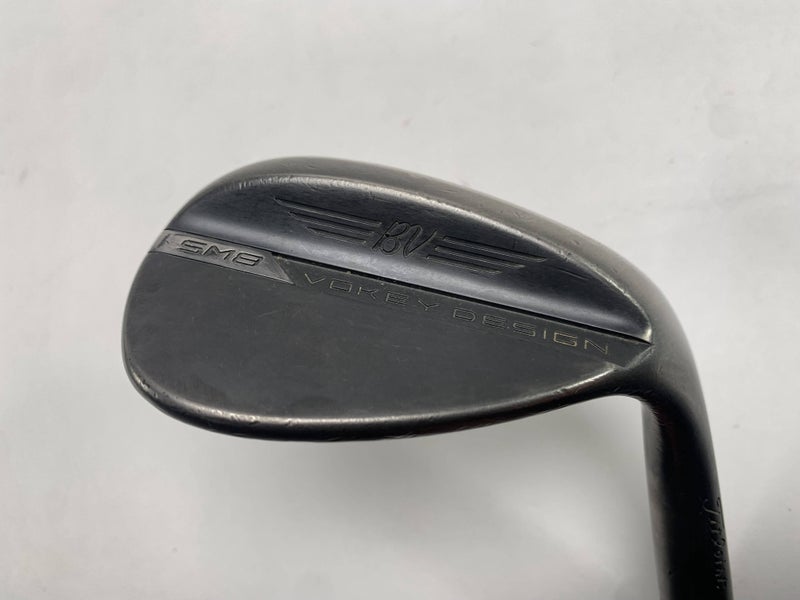 Titleist Vokey SM8 Jet Black Lob Wedge LW 60* 10 S-Grind Wedge Steel Mens RH