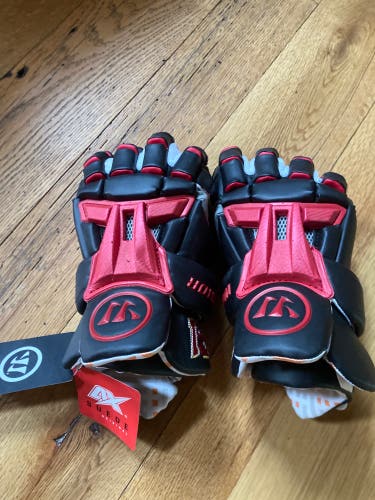 Warrior Burn XP Lacrosse Gloves Large (New)