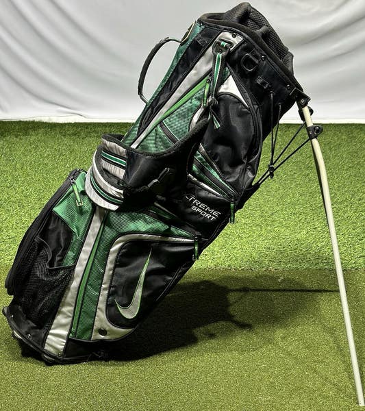 Nike Xtreme Sport Golf Stand Bag 8-Way Divider Lightweight Green