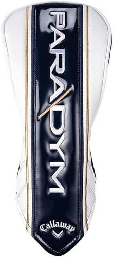 Callaway Paradym Hybrid Headcover (White/Navy/Gold) Rescue Golf Club Cover