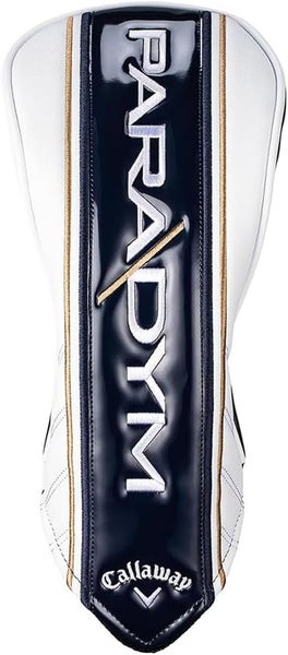 Callaway Paradym Fairway Wood Headcover (White/Navy/Gold) Golf Club Cover
