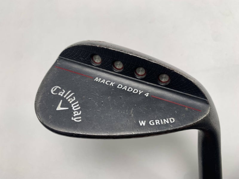 Callaway Mack Daddy 4 Black Gap Wedge GW 52* 12 W-Grind TT DG S200 115g Mens RH