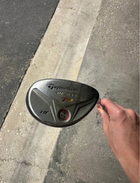 Men's TaylorMade 2009 Rescue TP Right Handed Hybrid Stiff Flex 3H (Used)