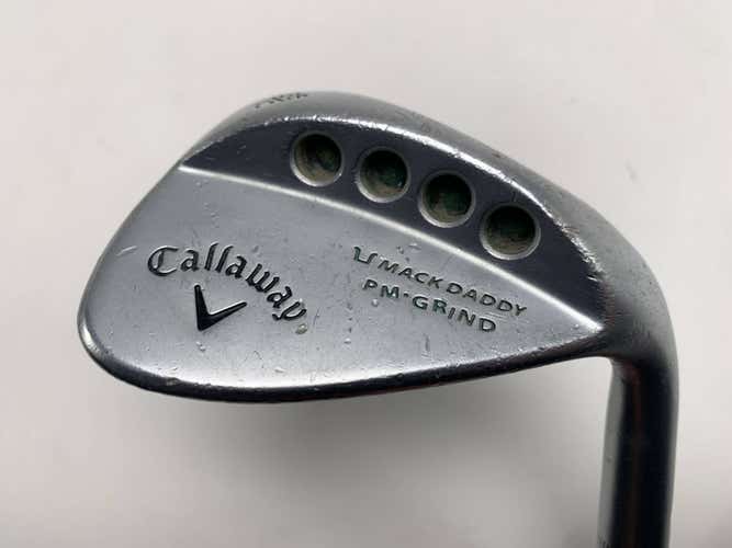 Callaway Mack Daddy PM Grind Lob Wedge LW 58* 10 KBS Tour-V Wedge Steel Mens RH