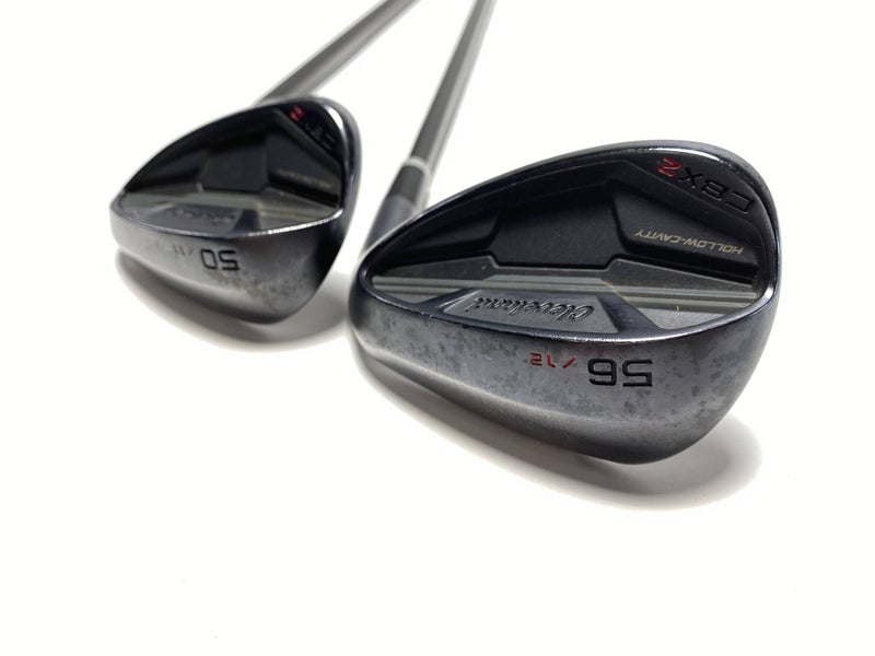 Cleveland CBX 2 Black Satin Wedge Set 50* 11 | 56* 12 Rotex Wedge Mens RH