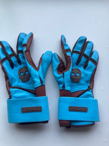 One Hunna G Adult Large Batting Gloves (Used)