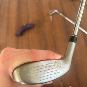 Men's 2015 TaylorMade Rescue Mid Right Handed Hybrid Stiff Flex 2H (Used)
