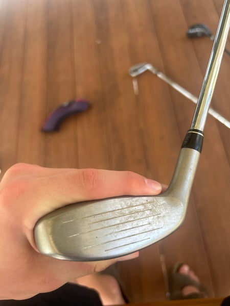 Men's 2015 TaylorMade Rescue Mid Right Handed Hybrid Stiff Flex 2H (Used)
