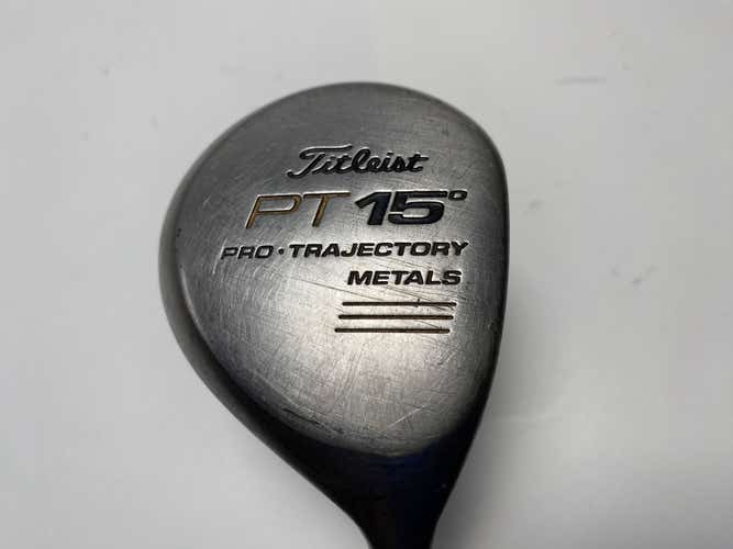 Titleist PT 3 Fairway Wood 15* Grafalloy ProLaunch Blue Regular Graphite Mens RH