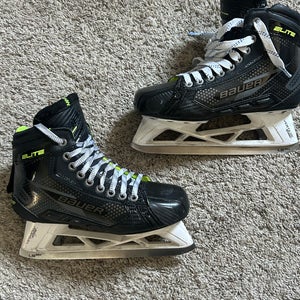 2024 Bauer Elite Hockey Goalie Skates Regular Width  6.5 (Used)