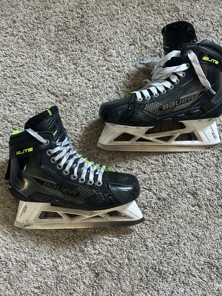 2024 Bauer Elite Hockey Goalie Skates Regular Width  6.5 (Used)
