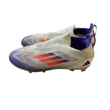 Used Adidas F50 Soccer Cleats White Senior 5 11479-S000398704