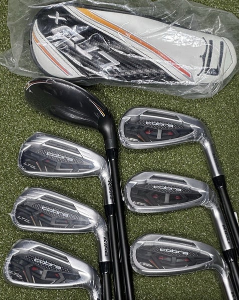 Cobra LTDx Combo Iron Set 5H, 6-GW Graphite KBS PGI Regular Flex NEW!