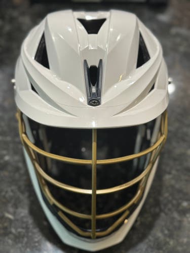 Navy and Gold Cascade XRS Pro Helmet (New)