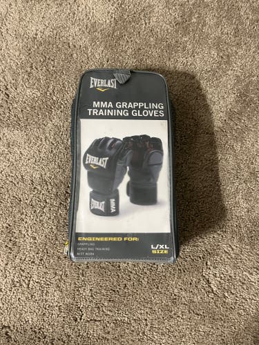 Everlast MMA Grappling Training Gloves - L/XL - Mint Condition, Barely Used