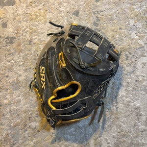 Gray SBX C2 RH Catcher's Softball Glove 34"
