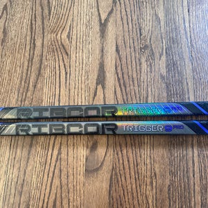 2 Pack Senior CCM RibCor Trigger 9 Pro Right Handed Hockey Stick P28 (New)