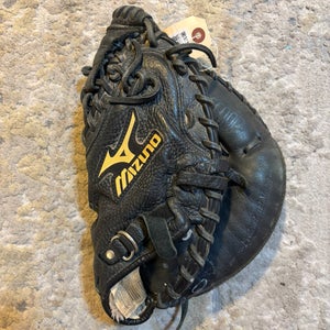 Black Mizuno Supreme RH Catcher's Softball Glove 32.5"