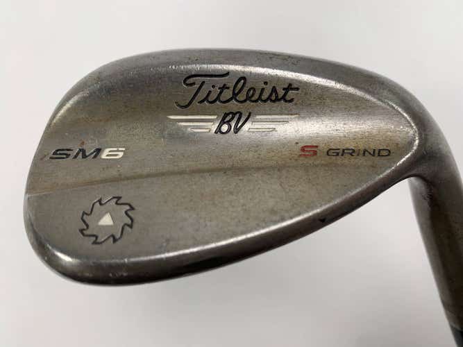 Titleist Vokey SM6 Raw Limited Edition Lob Wedge LW 60* 10S DG S400 Stiff RH