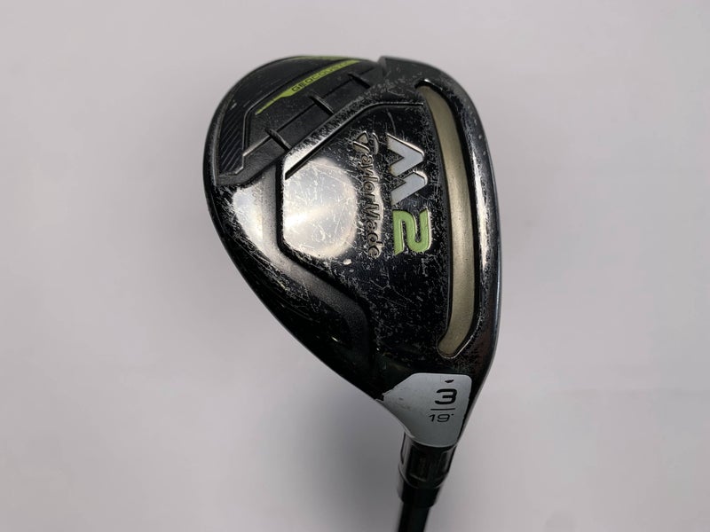 TaylorMade M2 2017 3 Hybrid 19* REAX 75g Stiff Graphite Mens RH