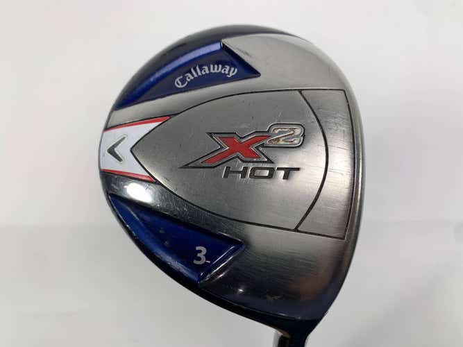 Callaway X2 Hot 3 Fairway Wood 15* 65g Regular Graphite Mens RH