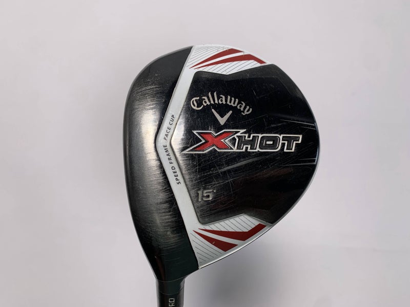 Callaway X Hot Pro 2013 3 Fairway Wood 15* Project X PXv 6.0 Stiff LH