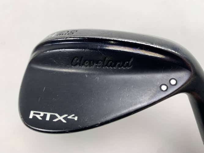Cleveland RTX 4 Black Satin Sand Wedge SW 54* 10 DG S400 Tour Issue Stiff RH