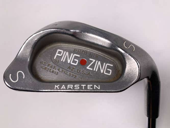 Ping Zing Sand Wedge SW Red Dot 1* Flat Karsten KT-M Regular Steel Mens RH
