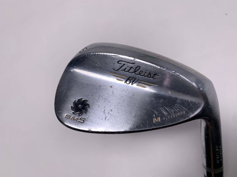 Titleist Vokey SM5 Tour Chrome Sand Wedge SW 56* 10 Bounce M-Grind RH