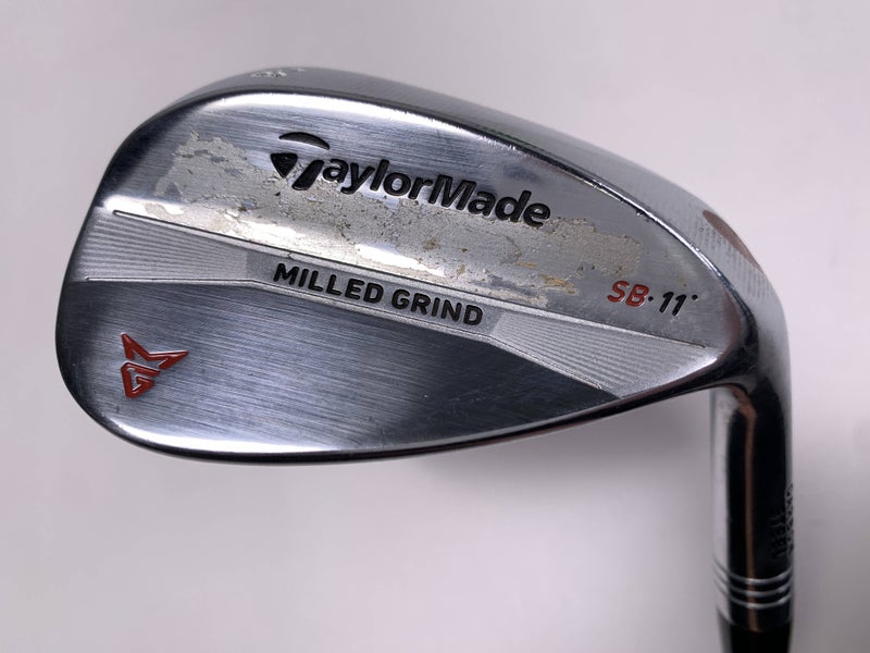 TaylorMade Milled Grind Satin Chrome Lob Wedge 58*11 DG S400 Tour Issue Stiff RH